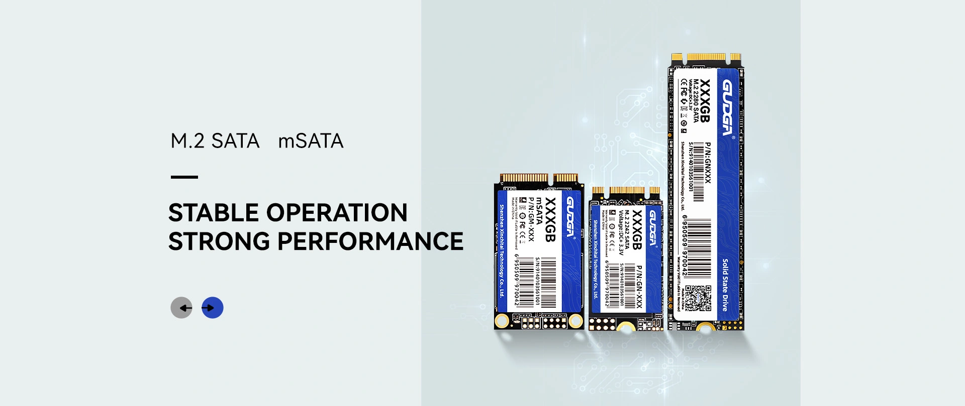Қытай жеңілдік M.2 SATA SSD өндірушісі