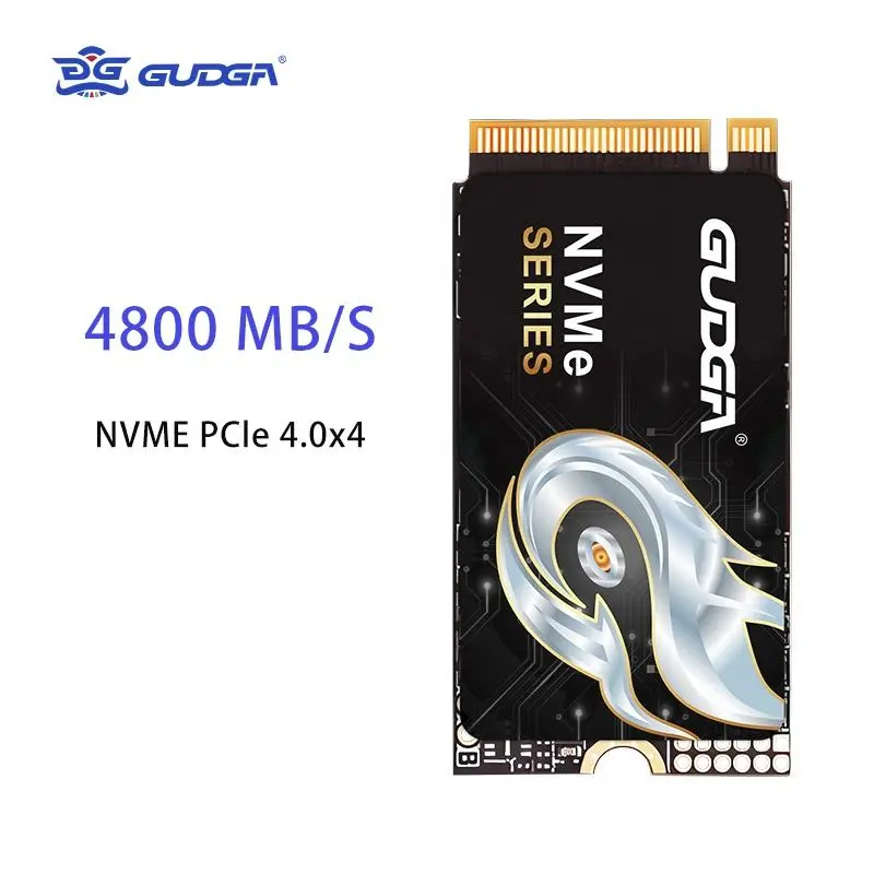 2242 Ұзындығы PCIE Gen4 SSD 5000 МБ/с оқу жылдамдығы